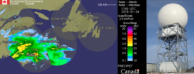 Atlantic Canada weather